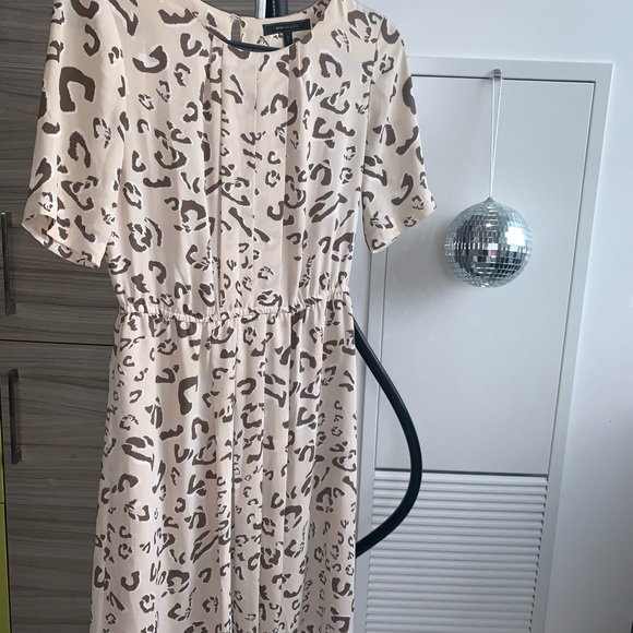 ✅ $10 ADD-ON ONLY ✅ BCBG Max Azria Cream Leopard Print Dress XS ✅ $10 ADD-ON ON✅ - Picture 12 of 15